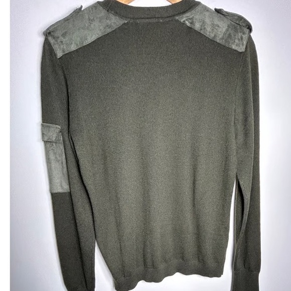GORGEOUS TED BAKER London Utility sweater utility green  MSRP:$198.00 - Picture 4 of 10